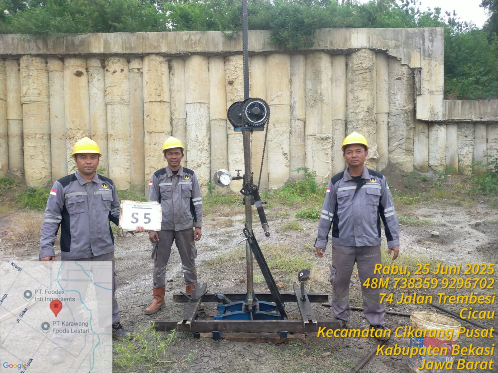 Jangan salah pondasi! Dapatkan Jasa Sondir terpercaya dari Artha Konstruksi. Investigasi tanah akurat untuk pondasi kuat. Hubungi 0857-1810-1231 sekarang!
