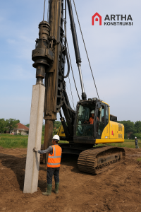 proses pemancangan