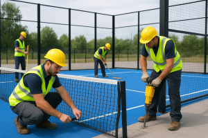 jasa pembuatan lapangan padel